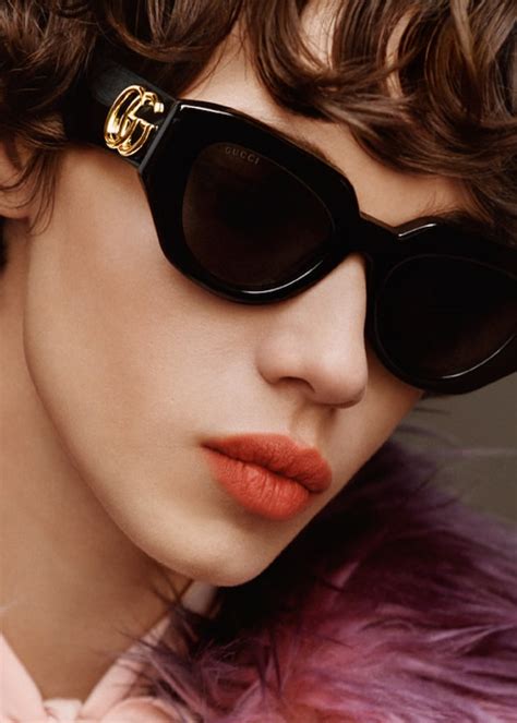 gucci eyewear advertising|gucci eyewear collection.